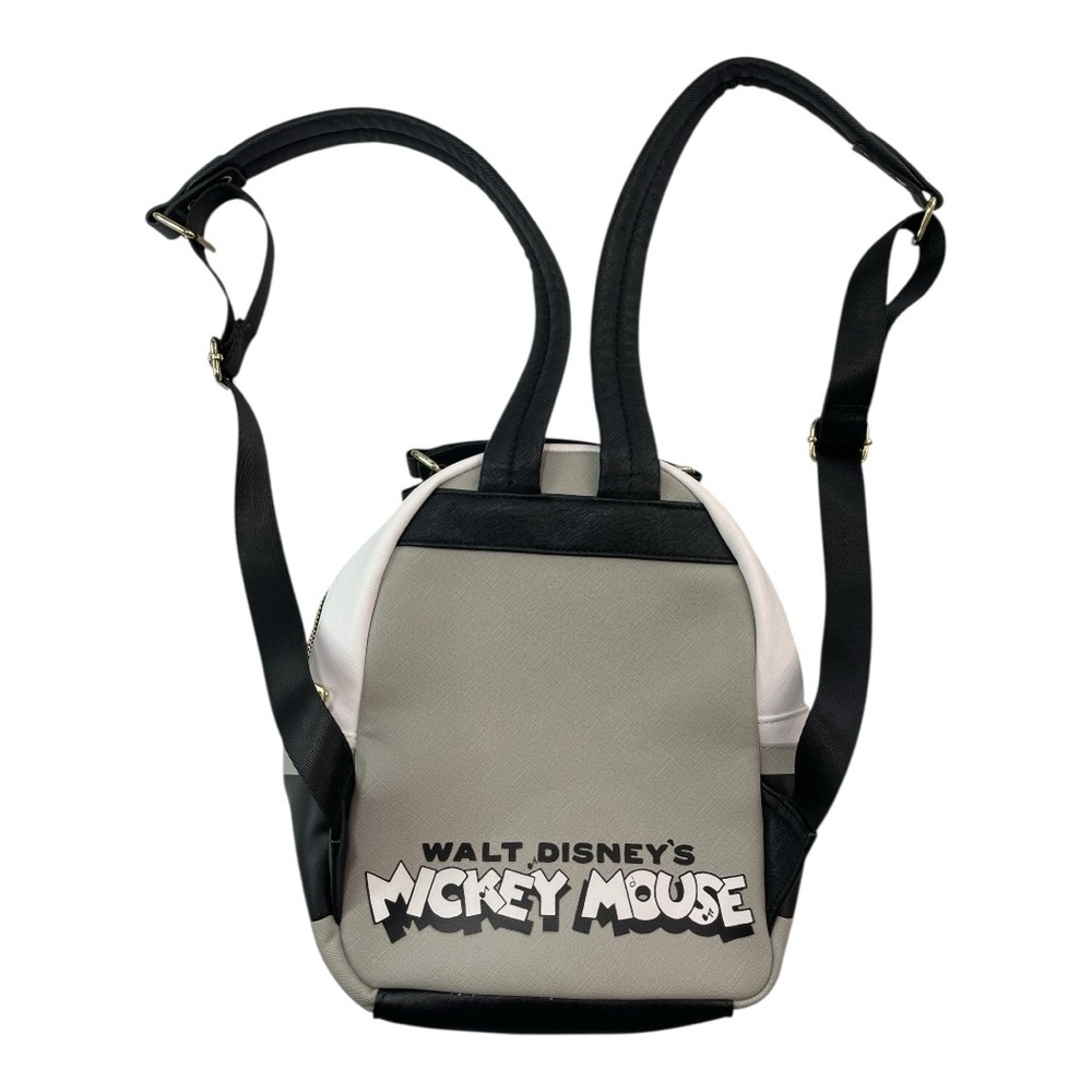 Disney Parks Loungefly Classic Black & White Mickey & Minnie Backpack NWT - Picture 2 of 6